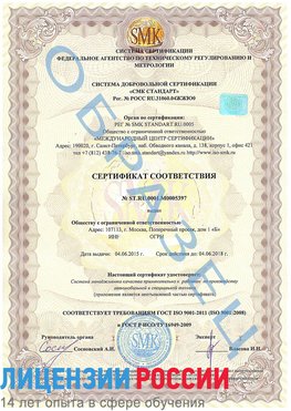 Образец сертификата соответствия Ялта Сертификат ISO/TS 16949